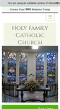 Mobile Screenshot of holyfamilyhonolulu.org